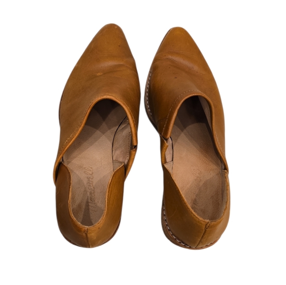 Madewell The Brady Lowcut booties in English Saddle Size 8 - Picture 6 of 7